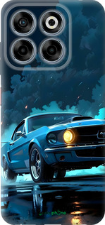 Силіконовий чехол Форд мустанг для ZTE Nubia V70 - 6374u-4083 изображение 