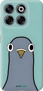 Силиконовый чехол Голубь для ZTE Nubia V70 - 6388u-4083 изображение 