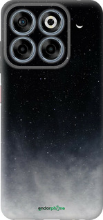 Силіконовий чехол Голубые облака, Голубая луна для ZTE Nubia V70 - 6396u-4083 изображение 