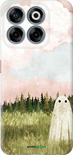 Силиконовый чехол Привидение для ZTE Nubia V70 - 6401u-4083 изображение 