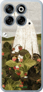 Силіконовий чехол Полуничні поля та привиди для ZTE Nubia V70 - 6426u-4083 изображение 