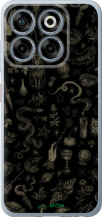 Силіконовий чехол Містичний колаж з травами та магічні символи для ZTE Nubia V70 - 6428u-4083 изображение 