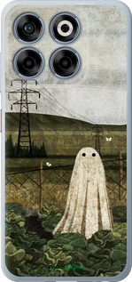 Силиконовый чехол Иллюстрация призрак в капусте для ZTE Nubia V70 - 6440u-4083 изображение 