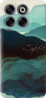 Силиконовый чехол С изображением гор Индиго для ZTE Nubia V70 - 6484u-4083 изображение 