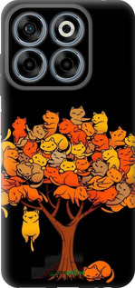 Силиконовый чехол Дерево и котики для ZTE Nubia V70 - 6516u-4083 изображение 