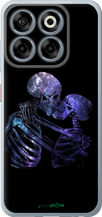 Силиконовый чехол С изображением скелета для ZTE Nubia V70 - 6537u-4083 изображение 