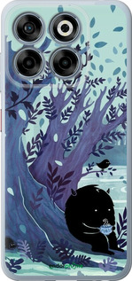 Силиконовый чехол Арт принт Тихое место чая для ZTE Nubia V70 - 6544u-4083 изображение 