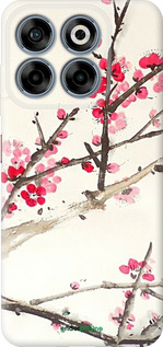 Силіконовий чехол Принт із зображенням цвітіння сакури для ZTE Nubia V70 - 6545u-4083 изображение 