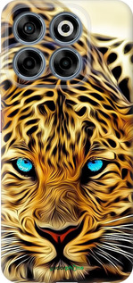 Силиконовый чехол Леопард для ZTE Nubia V70 - 6611u-4083 изображение 