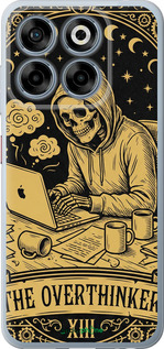 Силіконовий чехол The Overthinker для ZTE Nubia V70 - 6774u-4083 изображение 