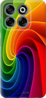 Силиконовый чехол Радужный вихрь для ZTE Nubia V70 - 747u-4083 изображение 