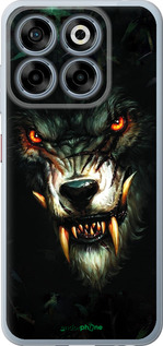 Силіконовий чехол Диявольський вовк для ZTE Nubia V70 - 833u-4083 изображение 