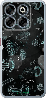 Силиконовый чехол Медузы для ZTE Nubia V70 - 906u-4083 изображение 