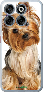 Силиконовый чехол Йоркширский терьер с хвостиком для ZTE Nubia V70 - 930u-4083 изображение 