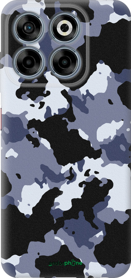 Силіконовий чехол Камуфляж v4 для ZTE Nubia V70 - 1182u-4083 изображение 