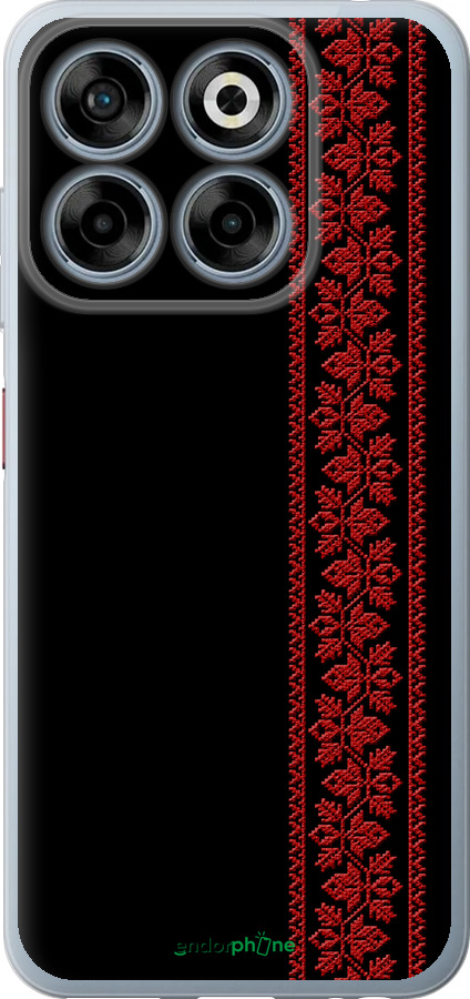 Силиконовый чехол Вышиванка 53 для ZTE Nubia V70 - 2041u-4083 изображение 