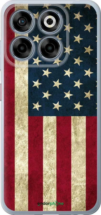 Силіконовий чехол Прапор США для ZTE Nubia V70 - 395u-4083 изображение 