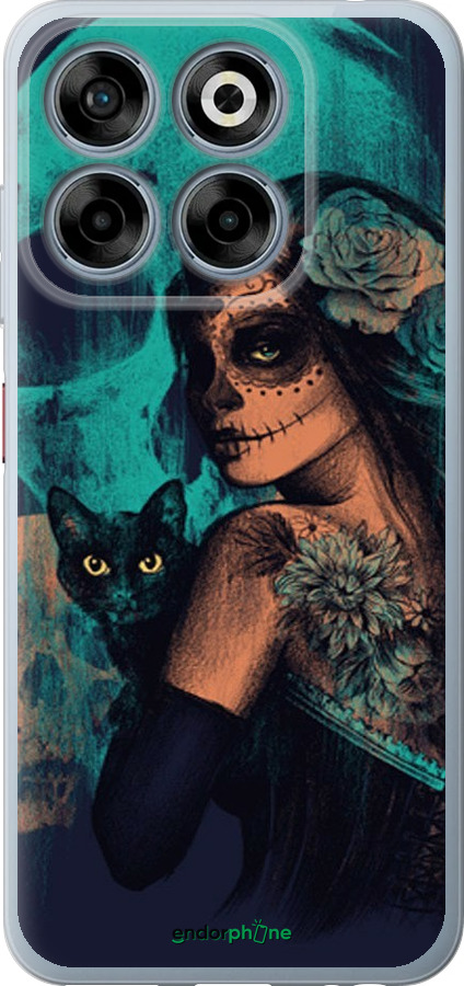 Силіконовий чехол Fantasy girl для ZTE Nubia V70 - 4133u-4083 изображение 