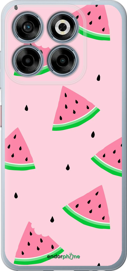 Силіконовий чехол Рожевий кавун для ZTE Nubia V70 - 4314u-4083 изображение 