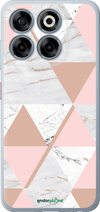 Силіконовий чехол Мармурова симетрія для ZTE Nubia V70 - 4344u-4083 изображение 