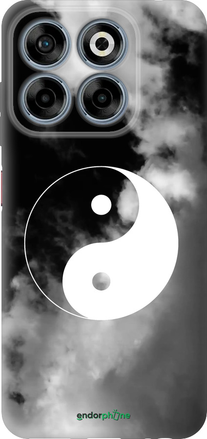 Силиконовый чехол Инь и Янь для ZTE Nubia V70 - 4389u-4083 изображение 