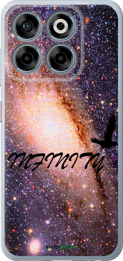 Силиконовый чехол Бесконечность для ZTE Nubia V70 - 4390u-4083 изображение 