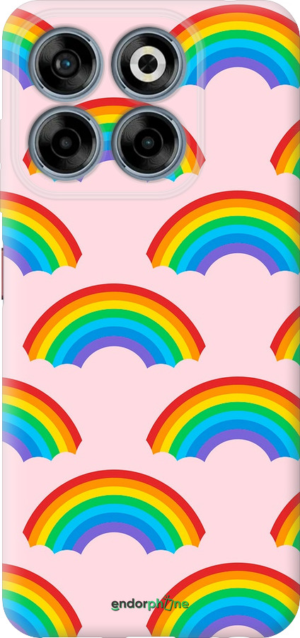 Силіконовий чехол Rainbows для ZTE Nubia V70 - 4478u-4083 изображение 