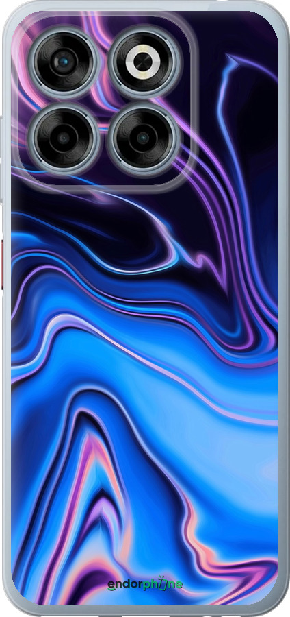 Силіконовий чехол Візерунок води для ZTE Nubia V70 - 4491u-4083 изображение 