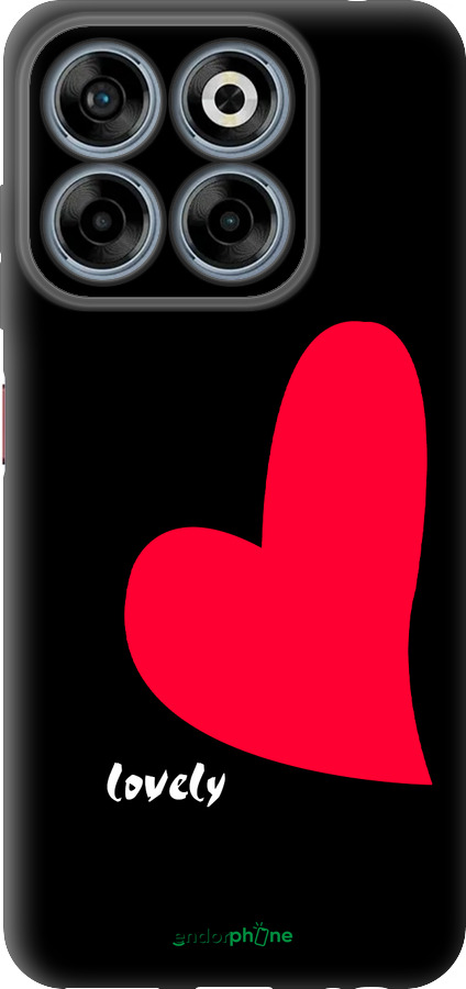 Силіконовий чехол Lovely для ZTE Nubia V70 - 4580u-4083 изображение 