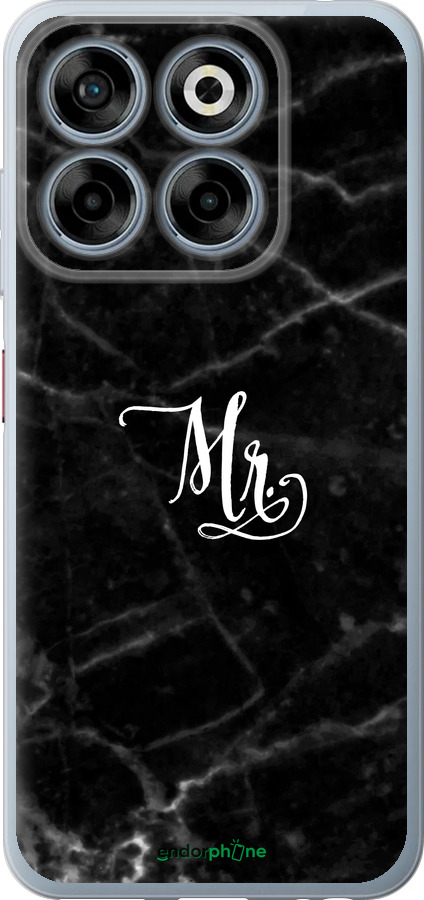 Силиконовый чехол Мрамор1 для ZTE Nubia V70 - 4582u-4083 изображение 