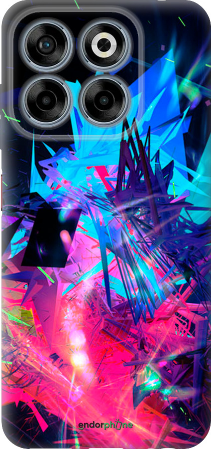 Силіконовий чехол Абстрактний чохол для ZTE Nubia V70 - 4681u-4083 изображение 