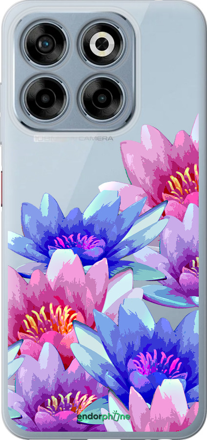 Силіконовий чехол Лотос для ZTE Nubia V70 - 4862u-4083 изображение 