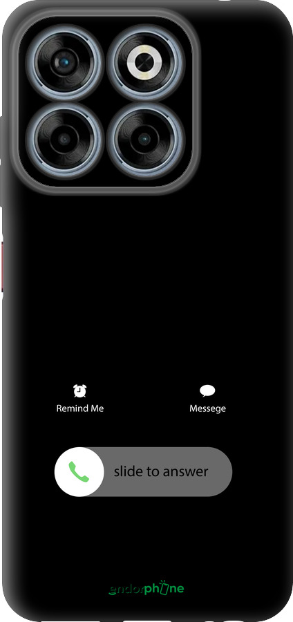 Силіконовий чехол Айфон 2 для ZTE Nubia V70 - 4888u-4083 изображение 