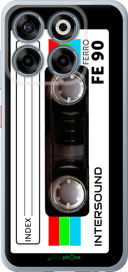 Силіконовий чехол Касета з 90 для ZTE Nubia V70 - 4894u-4083 изображение 