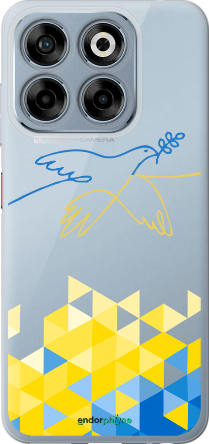 Силиконовый чехол Птица мира для ZTE Nubia V70 - 5231u-4083 изображение 