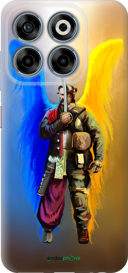 Силиконовый чехол Воин-Ангел для ZTE Nubia V70 - 5317u-4083 изображение 