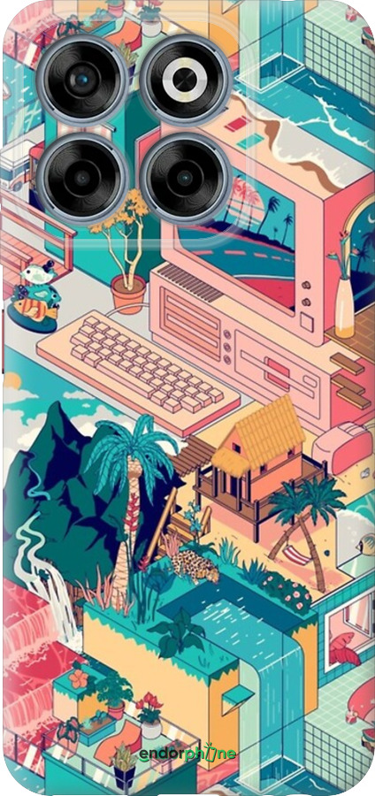 Силиконовый чехол № 5393 для ZTE Nubia V70 - 5393u-4083 изображение 