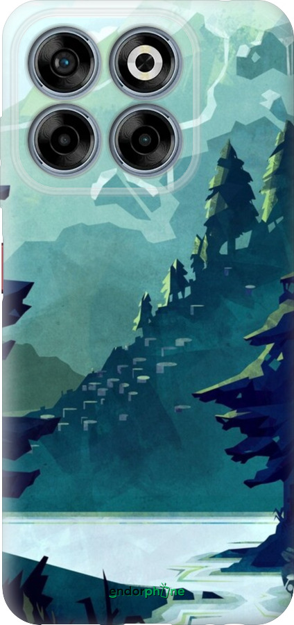 Силіконовий чехол № 5424 для ZTE Nubia V70 - 5424u-4083 изображение 