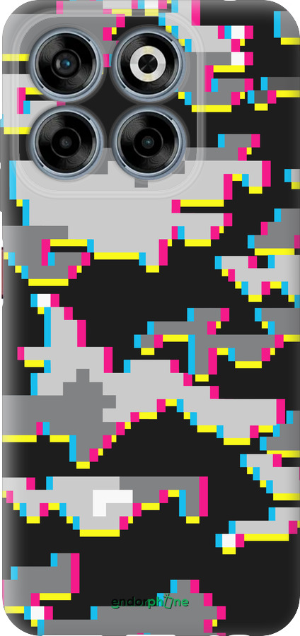 Силіконовий чехол Піксель для ZTE Nubia V70 - 5481u-4083 изображение 