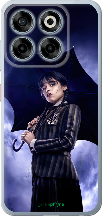 Силиконовый чехол Wednesday v2 для ZTE Nubia V70 - 5516u-4083 изображение 