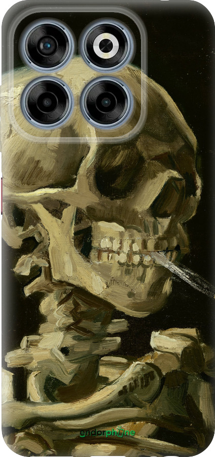 Силиконовый чехол Винсент Ван Гог. Череп для ZTE Nubia V70 - 5544u-4083 изображение 