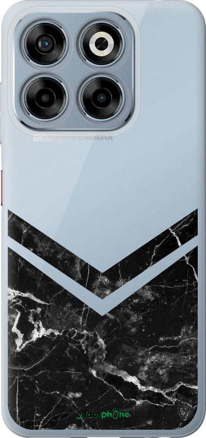 Силиконовый чехол Мраморный шеврон для ZTE Nubia V70 - 5570u-4083 изображение 