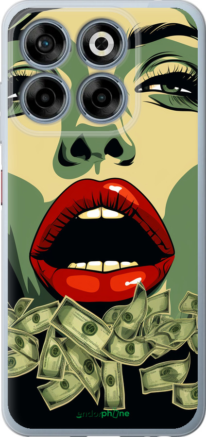 Силиконовый чехол Big money 2 для ZTE Nubia V70 - 5668u-4083 изображение 