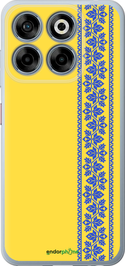 Силиконовый чехол Вышиванка 4 для ZTE Nubia V70 - 569u-4083 изображение 