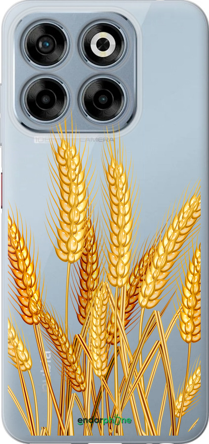 Силиконовый чехол Колоски пшеници для ZTE Nubia V70 - 5866u-4083 изображение 