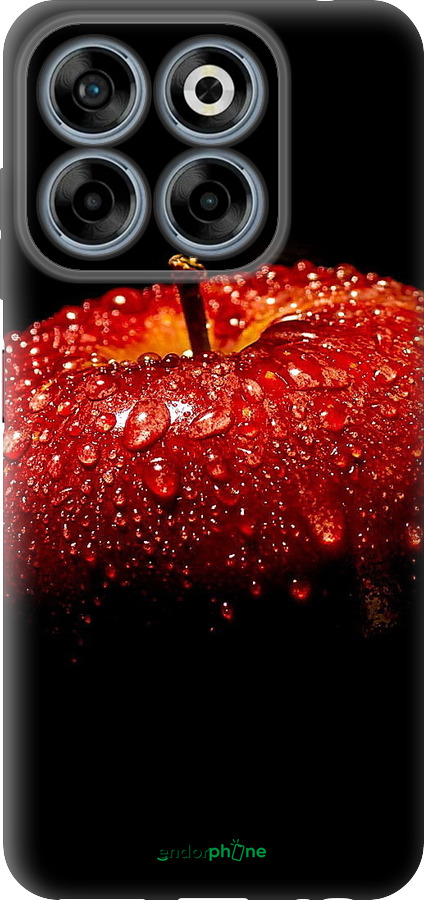 Силіконовий чехол Яблуко для ZTE Nubia V70 - 6022u-4083 изображение 