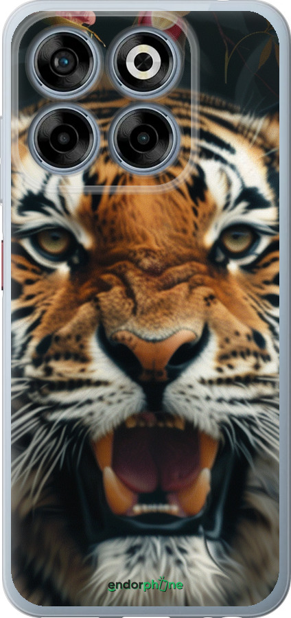 Силіконовий чехол Тигрова велич для ZTE Nubia V70 - 6080u-4083 изображение 