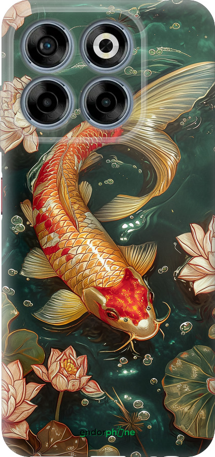 Силіконовий чехол Мелодія Лотоса для ZTE Nubia V70 - 6106u-4083 изображение 