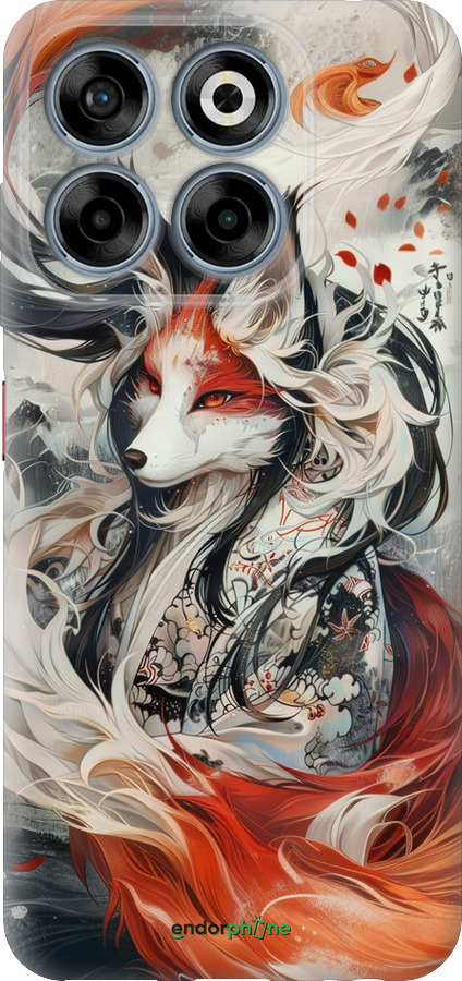 Силиконовый чехол Дух кицунэ' для ZTE Nubia V70 - 6107u-4083 изображение 