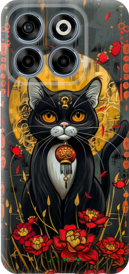 Силиконовый чехол China Cat для ZTE Nubia V70 - 6134u-4083 изображение 